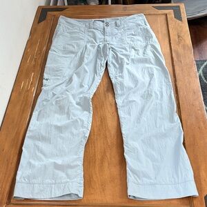 Arc'teryx Light Gray Nylon Pants Size 10